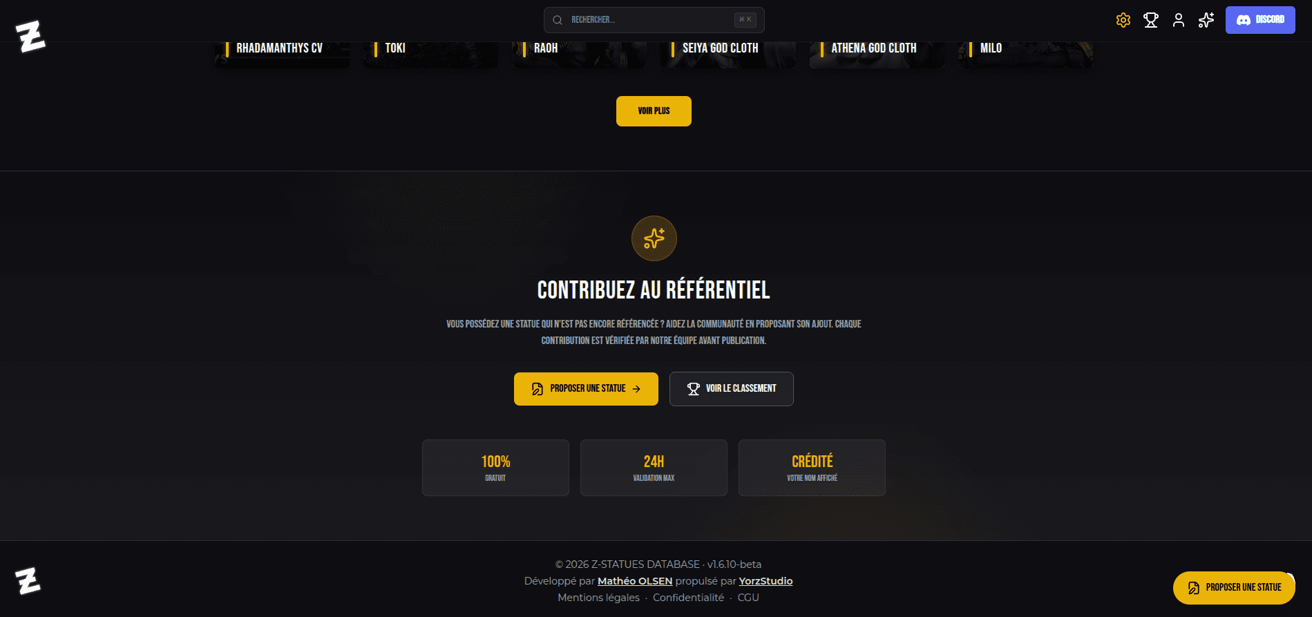 StatueAddict'Z - Détail 7 du projet
