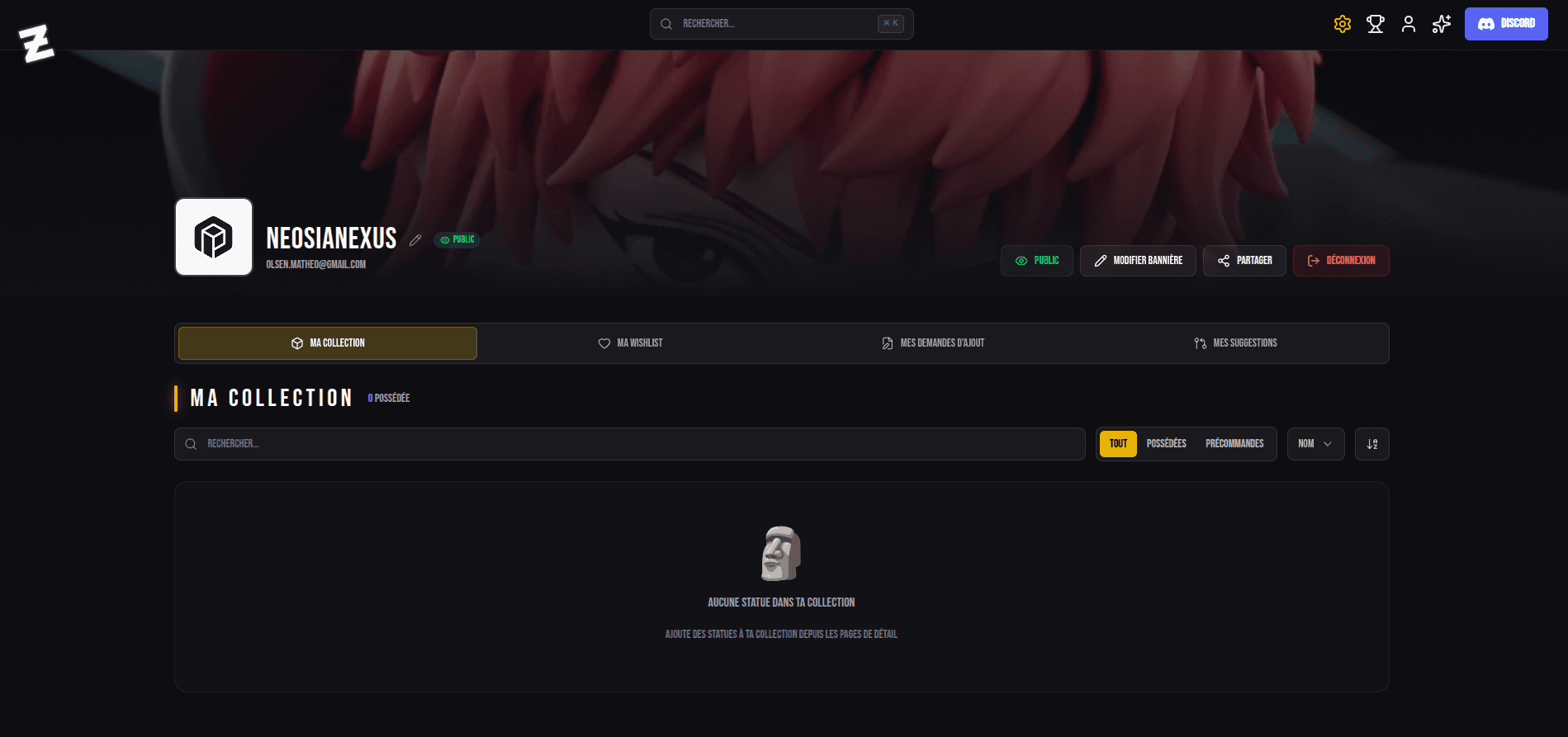 StatueAddict'Z - Détail 6 du projet